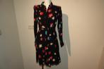Fabienne Chapot door knoop jurk met riem kleur print XS, Maat 34 (XS) of kleiner, Fabienne Chapot, Zo goed als nieuw, Zwart