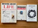 3 x John Cleese Life Family Institutes AND how to survive, Ophalen of Verzenden, Gelezen
