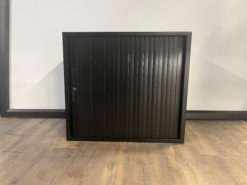 Roldeurkast 72.5H (Zwart), Nieuw, Minder dan 100 cm, 25 tot 50 cm, 50 tot 100 cm