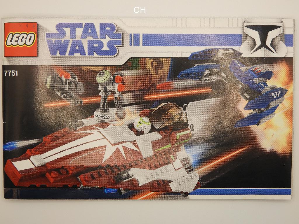 Lego 7751 Ahsoka's Starfighter and Vulture Droid, Kinderen en Baby's, Speelgoed | Duplo en Lego, Ophalen of Verzenden, Gebruikt