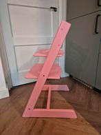 Stokke Tripp Trapp Meegroeistoel Roze met Accessoires, Ophalen, Zo goed als nieuw, Meegroeistoel, Stoelverkleiner