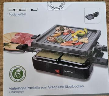 NIEUW Emerio raclette grill gourmetset beschikbaar voor biedingen