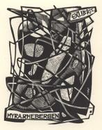 0506 Ex Libris Nederland : Jan Battermann, 1958, Verzenden