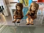 2 antieke poppetjes, Ophalen of Verzenden