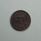 1 cent 1873, Postzegels en Munten, Munten | Nederland, Ophalen of Verzenden, Koning Willem III, 1 cent