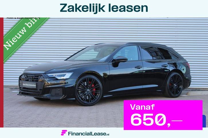 Audi A6 Avant 55 TFSI e quattro S-Line/Massage/Trekhaak, Auto's, Audi, Bedrijf, Lease, Financial lease, A6, ABS, Achteruitrijcamera