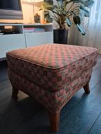 Vintage poef / hocker, Ophalen of Verzenden, Zo goed als nieuw