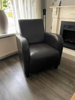 Kleine fauteuil, Ophalen, Gebruikt, 75 tot 100 cm, Leer