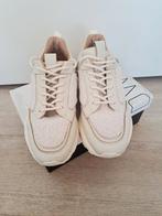 DWRS Sneakers Calais teddy mt 40 echt leer, Verzenden, Zo goed als nieuw, Beige, Sneakers of Gympen