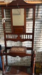 Garderobe kast met spiegel en parapluvakken, Antiek en Kunst, Ophalen