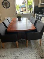 6 Eetkamerstoelen. ZGAN, Huis en Inrichting, Ophalen of Verzenden, Zo goed als nieuw, Vijf, Zes of meer stoelen