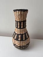 Rieten vaas, Overige materialen, Gebruikt, Overige kleuren, Ophalen of Verzenden