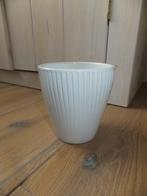 gratis verzenden bloempot strepen relief mid century vintage, Ophalen