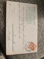 Nieuw Hellevoet 1904 Oud adres, Verzamelen, Ansichtkaarten | Nederland, Ophalen of Verzenden, Voor 1920, Gelopen