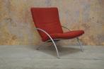 ZGANieuw rode stoffen Harvink Uncle Sam design fauteuil, Harvink, Design, 75 tot 100 cm, Ophalen of Verzenden