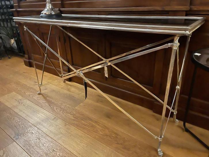 SIDETABLE WANDTAFEL EICHHOLTZ Irmgard silver plated, Huis en Inrichting, Woonaccessoires | Overige, Zo goed als nieuw, Ophalen