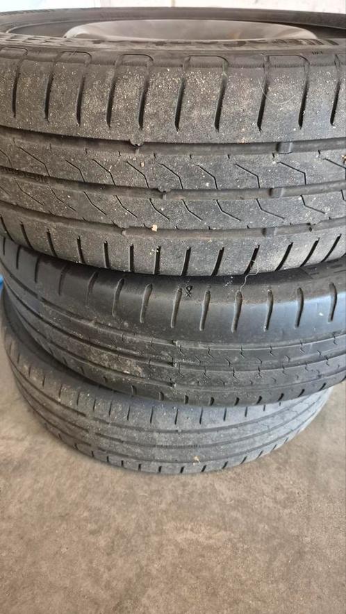 Citroen C1/108/Aygo/velgen met banden 165 65 14 Continental, Auto-onderdelen, Overige Auto-onderdelen, Gebruikt, Ophalen