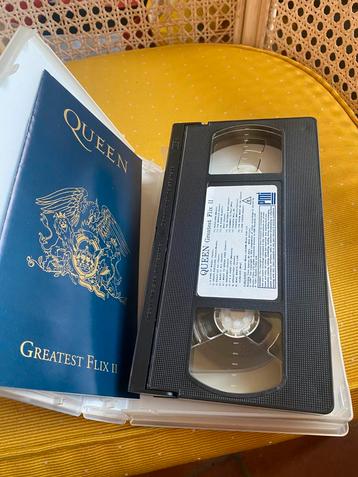 Queen greatest flix II vhs band en booklet beschikbaar voor biedingen