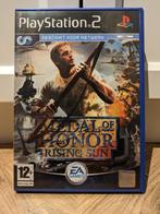 Medal Of Honor Rising Sun PS2 Playstation 2 spel game, Vanaf 12 jaar, Ophalen of Verzenden, Shooter, 1 speler
