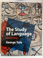 The Study of Language - George Yule - HBO, Ophalen of Verzenden, Gamma, Zo goed als nieuw, HBO