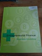 Entrepreneurial Finance boek, Ophalen of Verzenden, Zo goed als nieuw, HBO