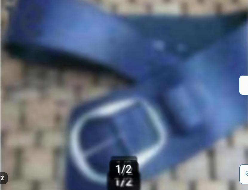 Paars leren dames riem L85cm Br5tot10cm, Kleding | Dames, Riemen en Ceinturen, 5 cm of meer, Tailleriem, Ophalen of Verzenden