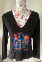 Blendshe zwart shirt met THE MESSIAH opdruk lange mouw maat, Zwart, Maat 42/44 (L), Ophalen of Verzenden, Zo goed als nieuw