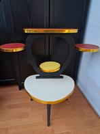 Vintage formica planten tafeltje, etagère, retro, Vintage, Ophalen of Verzenden, Zo goed als nieuw, 75 cm of meer