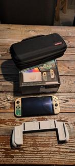 Nieuwstaat: Nintendo switch OLED (special edition) zelda !!!, Ophalen of Verzenden, Zo goed als nieuw, Met 2 controllers, Switch OLED