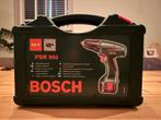 Bosch PSR 960 Accuboormachine, Doe-het-zelf en Verbouw, Gereedschap | Boormachines, Ophalen, Gebruikt, Variabele snelheid, Boor- en Schroefmachine