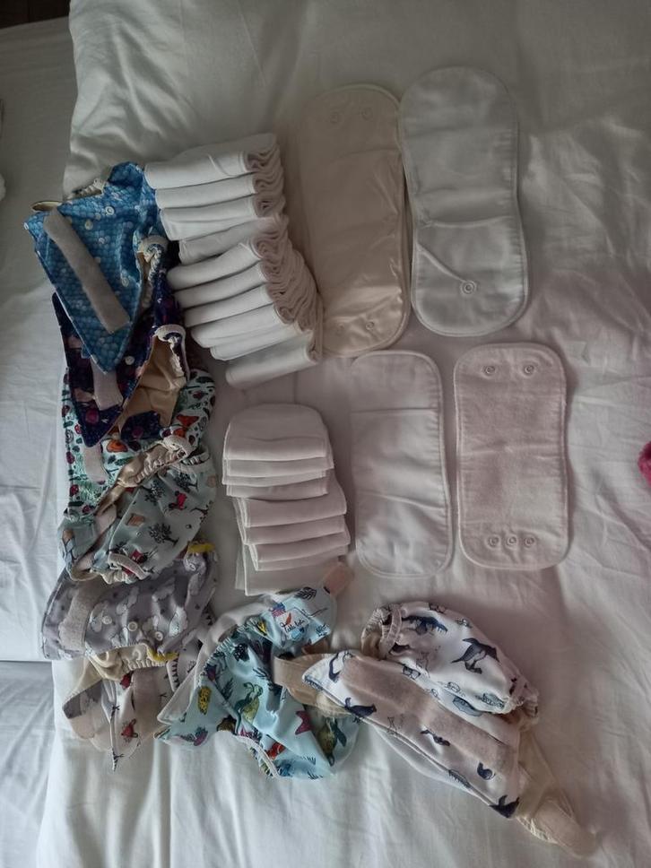 Wasbare luiers, Kinderen en Baby's, Overige Kinderen en Baby's, Gebruikt, Ophalen