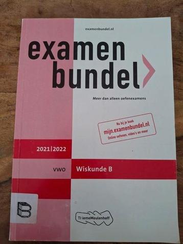 Examenbundel vwo Wiskunde B 2021/2022 beschikbaar voor biedingen