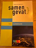 Samengevat Aardrijkskunde HAVO, Boeken, Ophalen of Verzenden, Zo goed als nieuw, HAVO, Aardrijkskunde