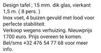 Design Tafel, Huis en Inrichting, Tafels | Eettafels, Ophalen, Glas, Vierkant, Zo goed als nieuw
