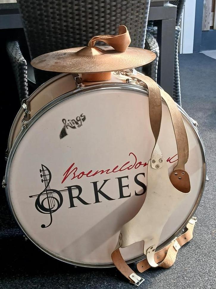 Meinl 1000 crystal overslagtrom, Muziek en Instrumenten, Drumstellen en Slagwerk, Zo goed als nieuw, Overige merken, Ophalen of Verzenden