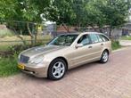 Mercedes-Benz C-Klasse 1.8 C180 Kompr Combi 2002, Auto's, 74 €/maand, 1796 cc, Beige, Stationwagon