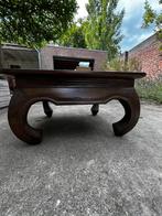 Opium tafel 60 x 60, bijzettafel, Ophalen, Vierkant, 55 tot 75 cm, 45 tot 60 cm