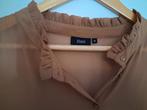 Mooie bruine blouse - Zizzi - Maat M - zgan, Maat 38/40 (M), Zizzi, Bruin, Ophalen of Verzenden