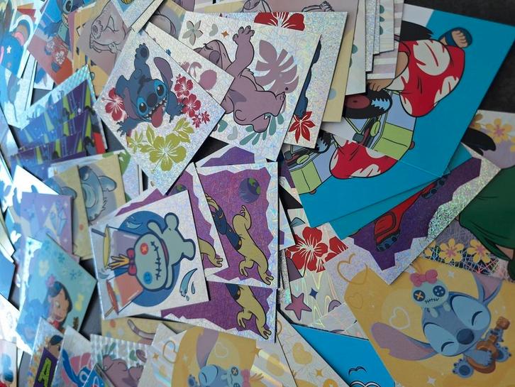 Stitch Panini verzamelkaarten, trading cards, Hobby en Vrije tijd, Verzamelkaartspellen | Overige, Nieuw, Meerdere kaarten, Ophalen