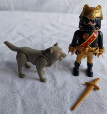 Playmobil 4644 Strijder met Wolf beschikbaar voor biedingen