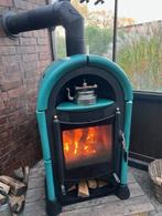 Prachtige Houtkachel Astroflamm 8 kw.  "NIEUWSTAAT"., Huis en Inrichting, Kachels, Ophalen, Houtkachel, Zo goed als nieuw, Vrijstaand