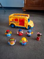 Fisher price little people schoolbus, Ophalen of Verzenden, Gebruikt, Speelset