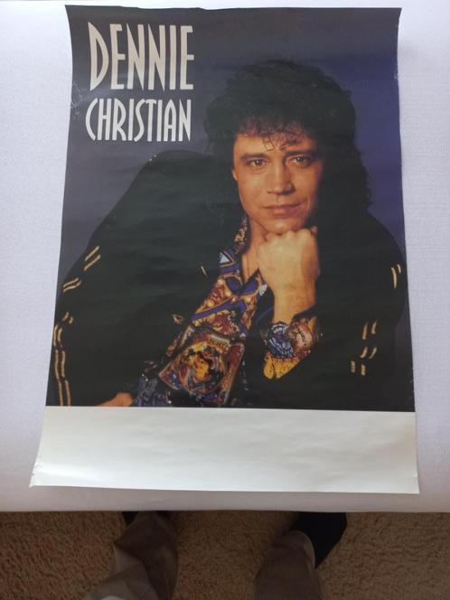 Poster Dennie Christian., Verzamelen, Posters, Zo goed als nieuw, A1 t/m A3, Rechthoekig Staand, Ophalen of Verzenden