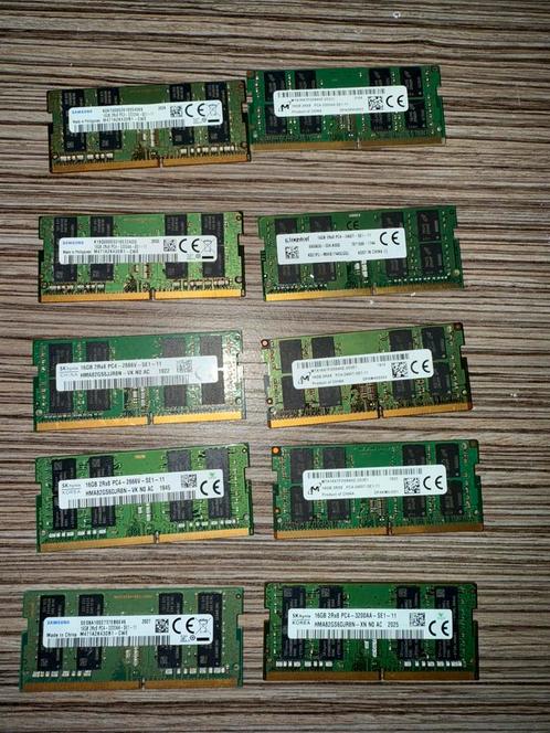 16GB RAM DDR4 LAPTOP SODIMM, Computers en Software, RAM geheugen, Zo goed als nieuw, Desktop, 16 GB, DDR4, Verzenden