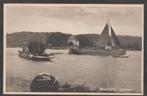 wageningen  lexkesveer met schepen, Verzenden, 1920 tot 1940, Ongelopen, Gelderland