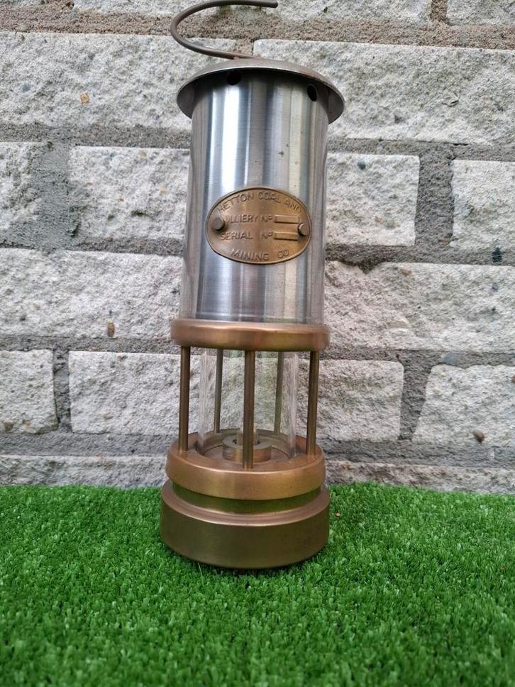 Oude Hetton Mijnlamp, Antiek en Kunst, Antiek | Lampen, Ophalen of Verzenden