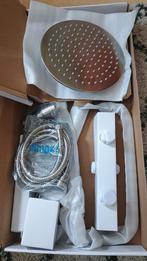 Regendouche set geborsteld RVS met hoofddouche en handdouche, Ophalen, Nieuw, Rvs, Douche