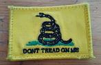 Don't treat on me patch met klittenband, Verzamelen, Embleem of Badge, Nederland, Luchtmacht, Ophalen of Verzenden