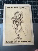 Nederlands bevrijding ansichtkaart Karel Links 1945, Verzamelen, Ophalen of Verzenden, Foto of Poster, Nederland