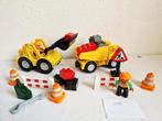 Duplo set 4688 compleet shovel en kiepwagen wegwerkers, Kinderen en Baby's, Speelgoed | Duplo en Lego, Ophalen of Verzenden, Gebruikt